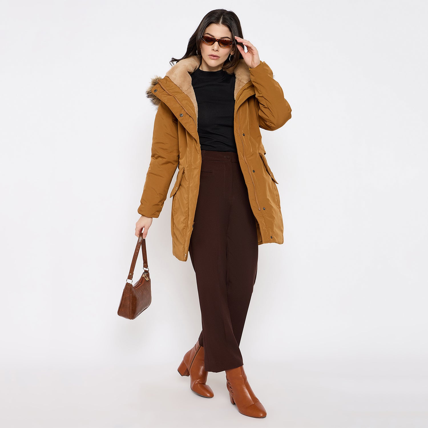Duke Urban Women Full Sleeve Long Jacket (SDZ4122)