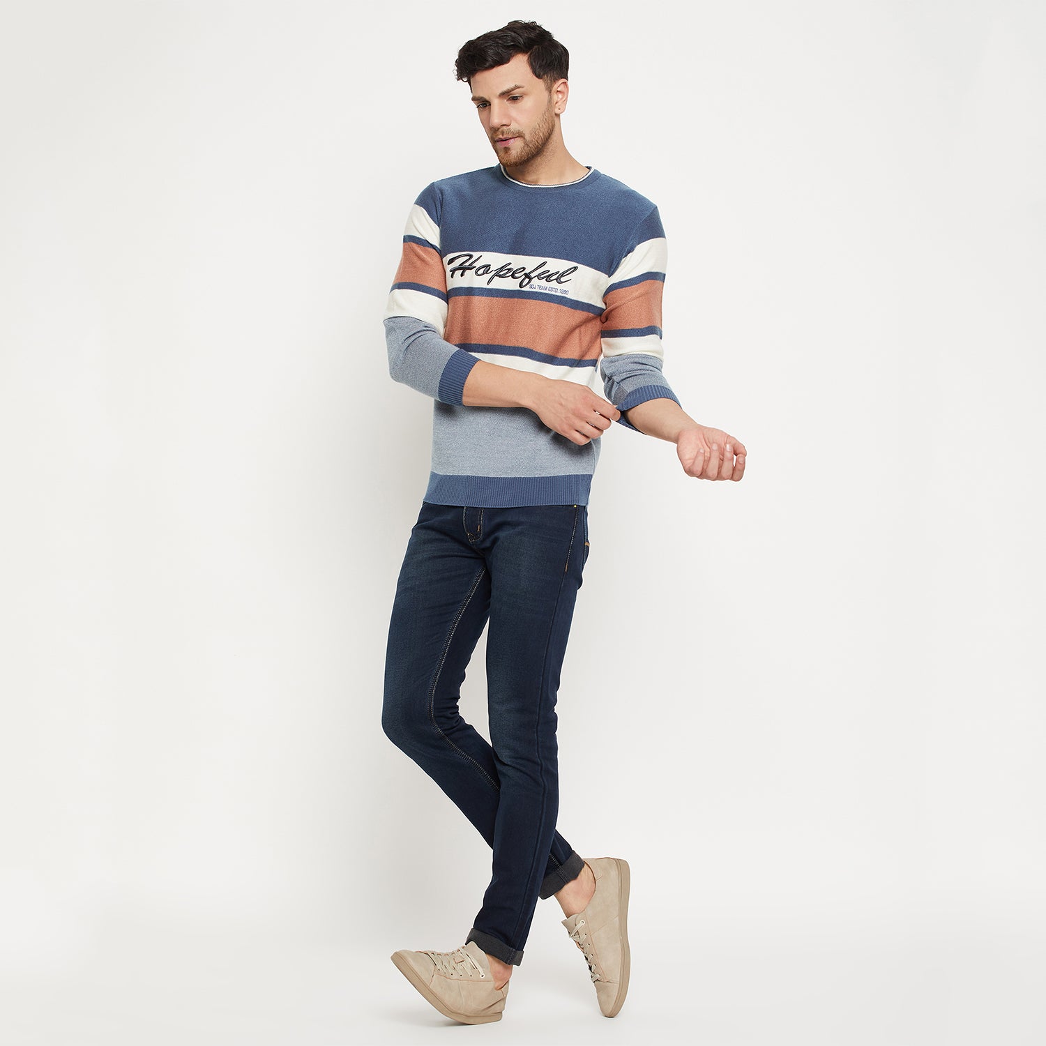 Duke Urban Men Full Sleeve Round Neck Pullover (SDS2092R)