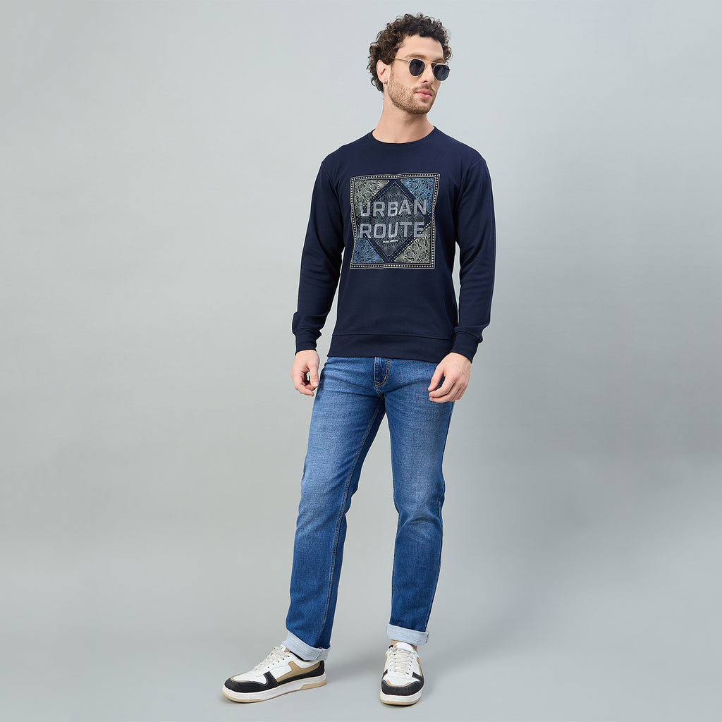 Duke Urban Men Round Neck Regular Sweatshirt (LF6419)