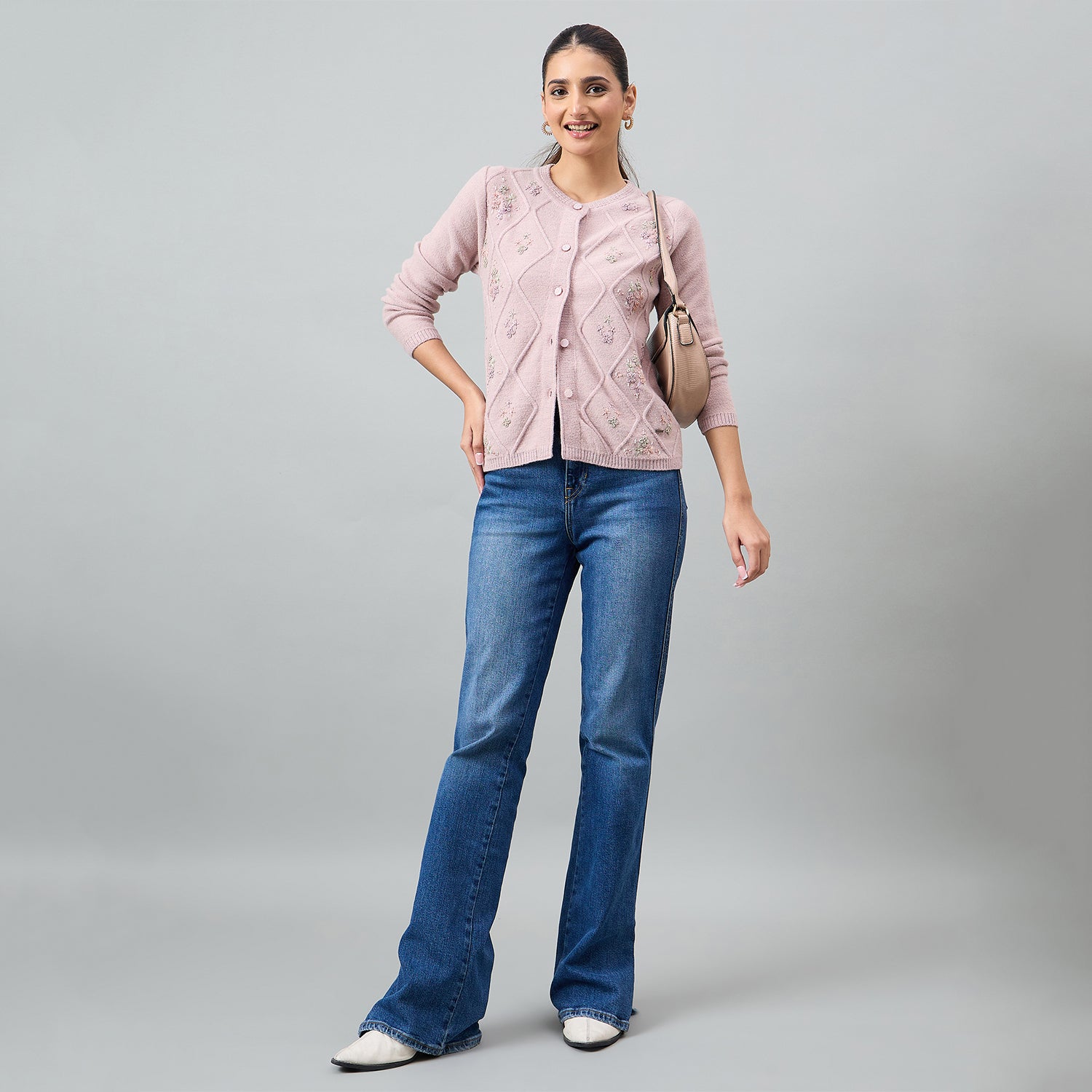 Duke Urban Women Front Open Short Sweater (SDS1406)