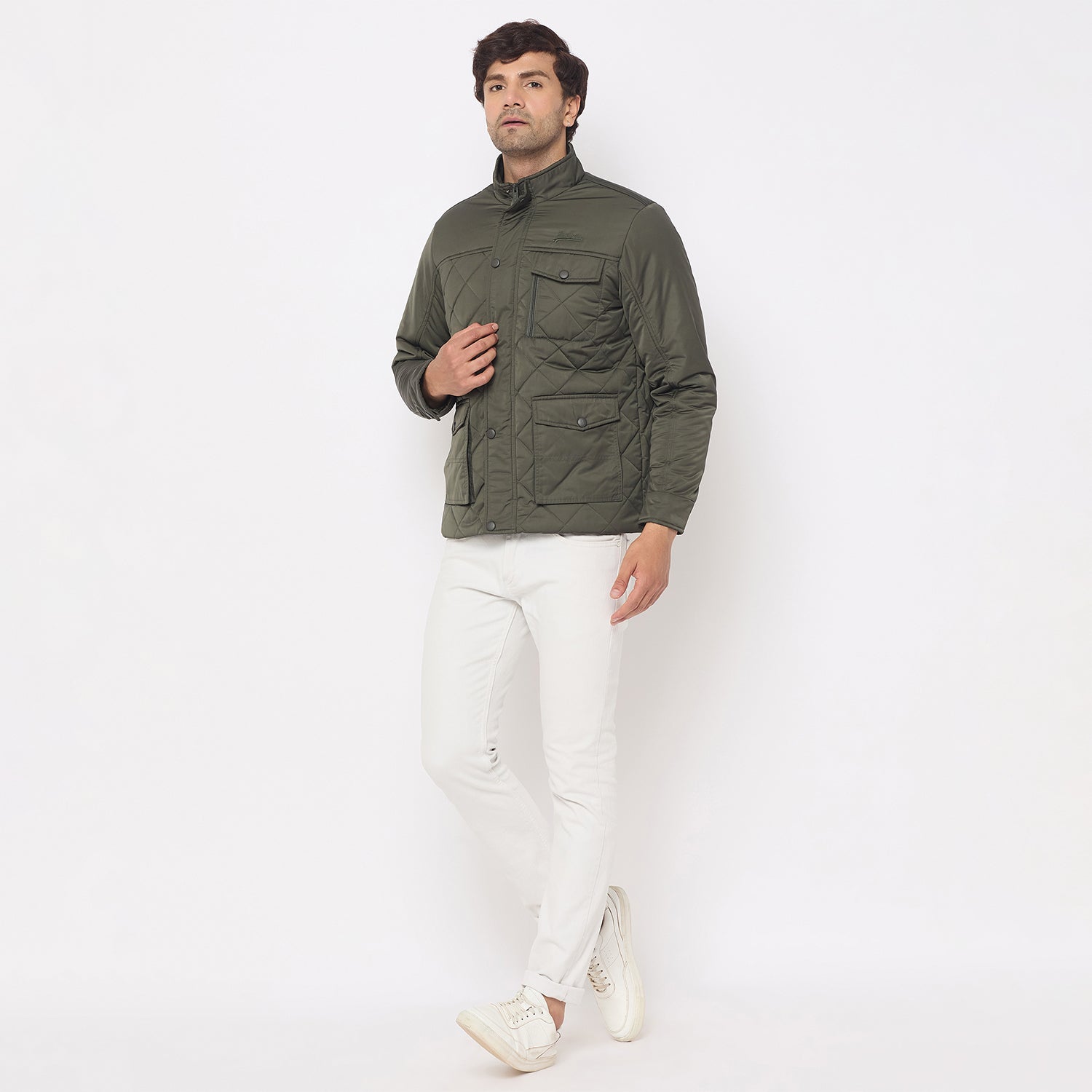 Duke Urban Men Full Sleeve Quilted Jacket (SDZ3112)
