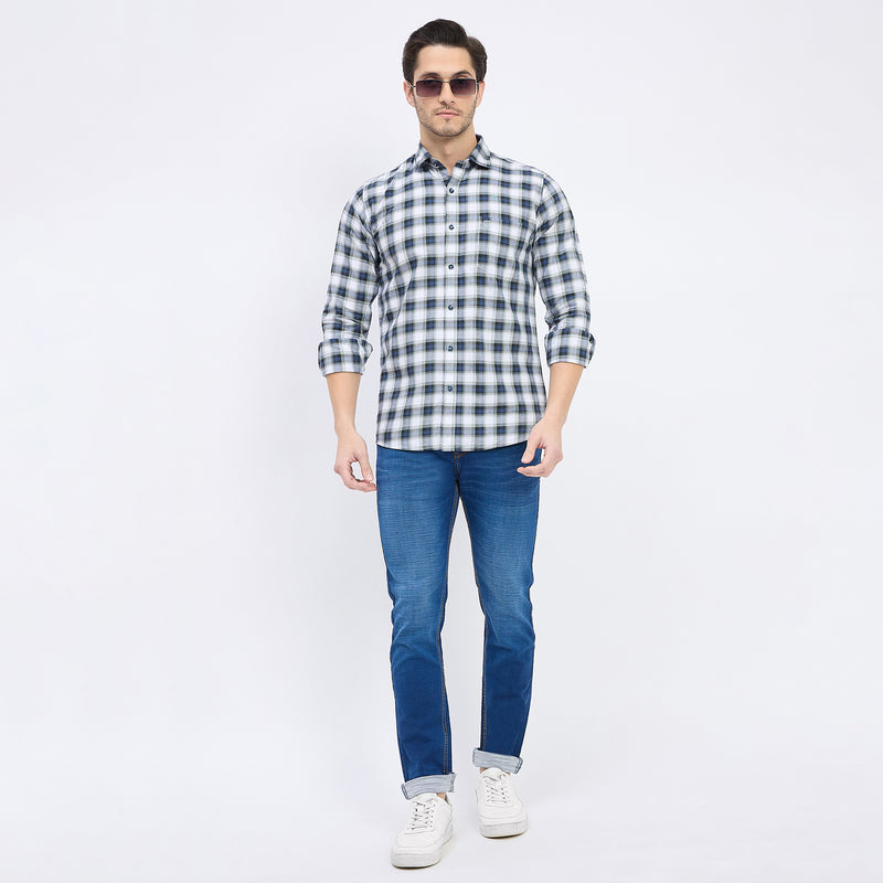 Duke Urban Men Full Sleeve Cotton Shirt (SDO8CKAS)