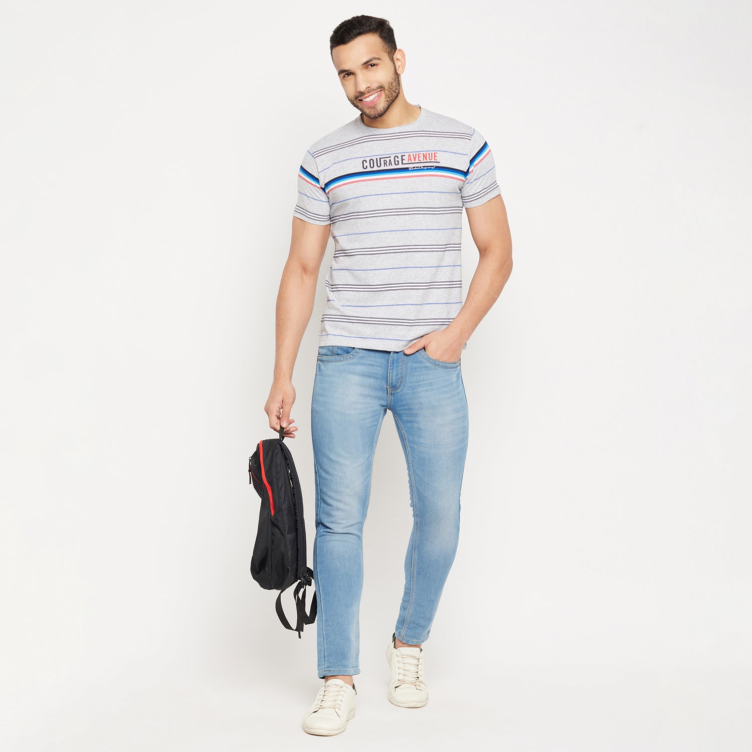 Duke Stardust Men Half Sleeve Round Neck Cotton T-shirt (4022)