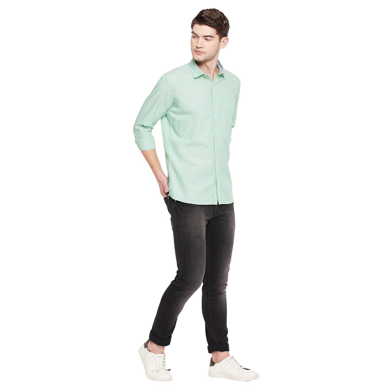 Duke Urban Men Full Sleeve Cotton Shirt (SDO88ACF)