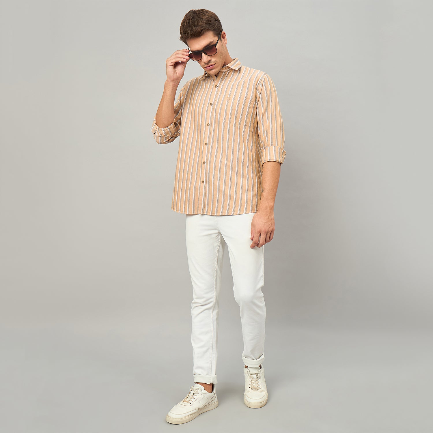 Duke Urban Men Full Sleeve Cotton Shirt (SDO8STOH)