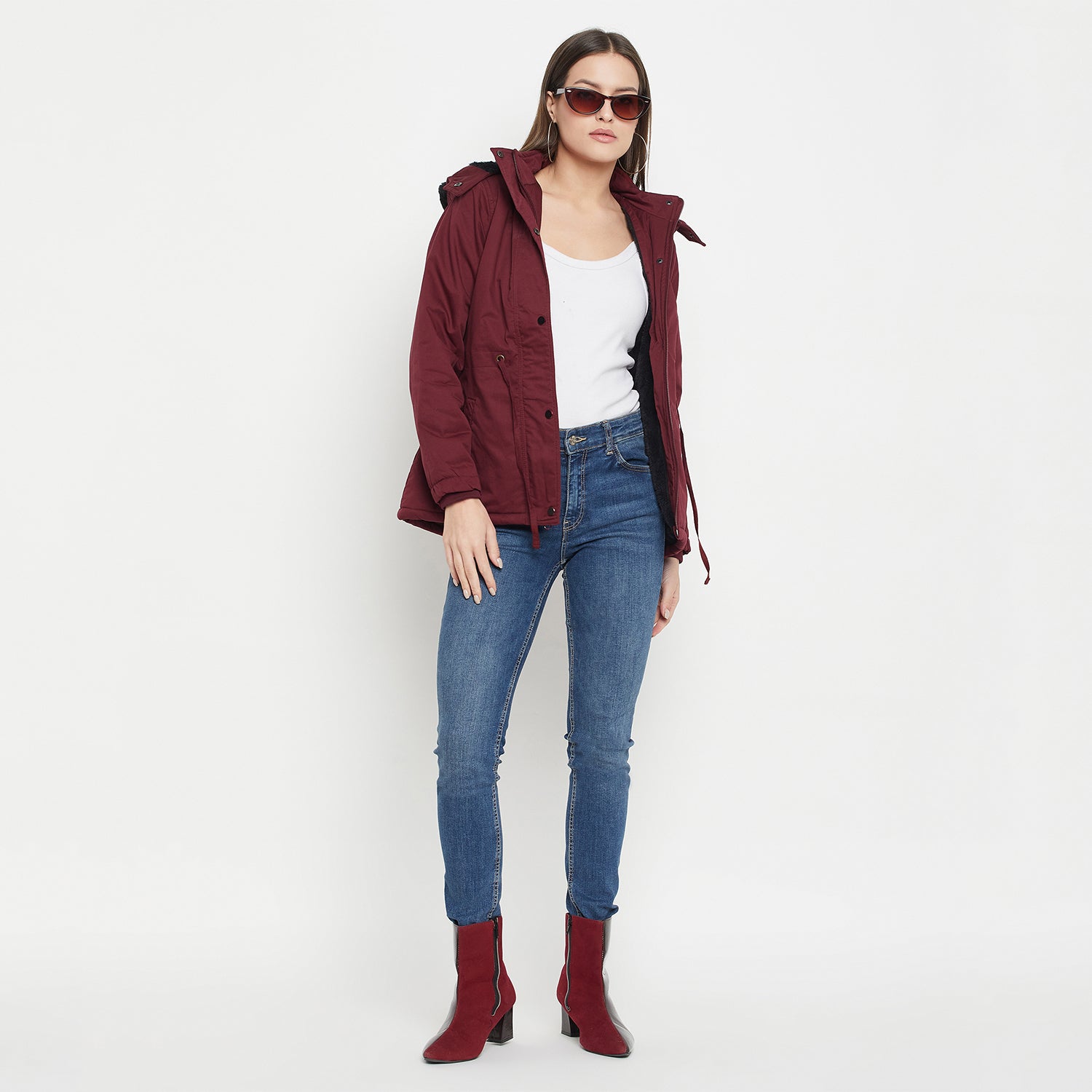 Duke Urban Women Full Sleeve Jacket (SDZ4095)