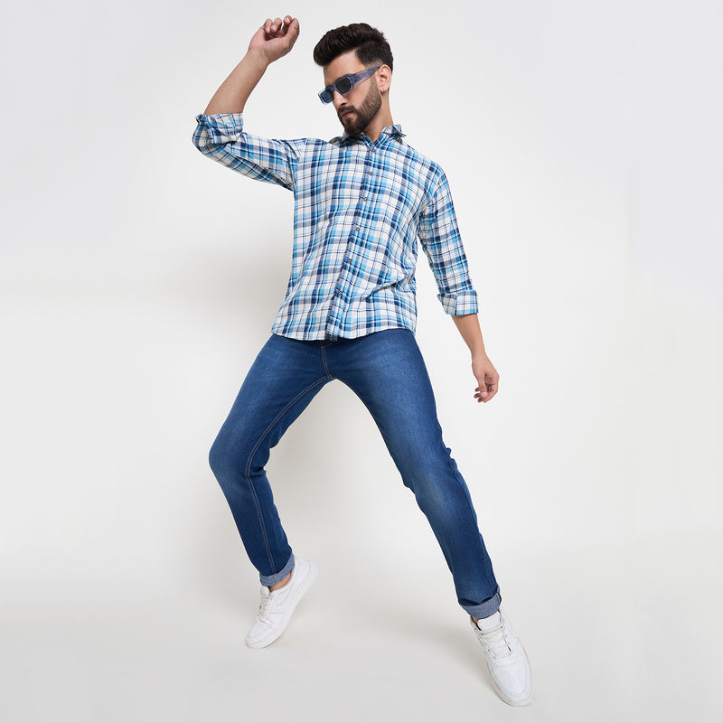 Duke Urban Men Full Sleeve Cotton Shirt (SDO8CKG)