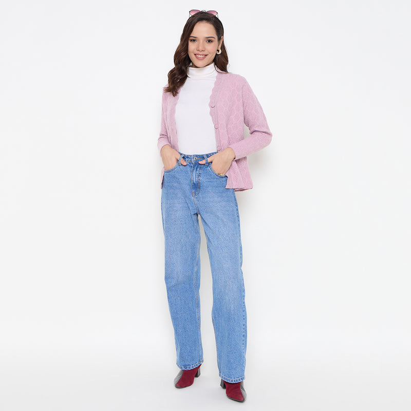 Duke Urban Women Full Sleeve Front Open Sweater (SDS1340)