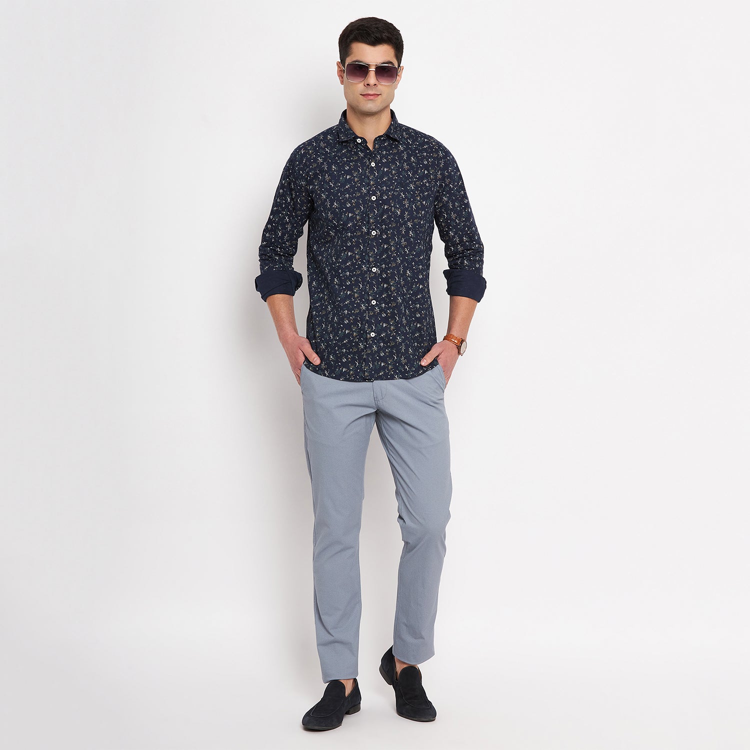 Duke Stardust Men Full Sleeve Cotton Shirt (SDO8PROI)