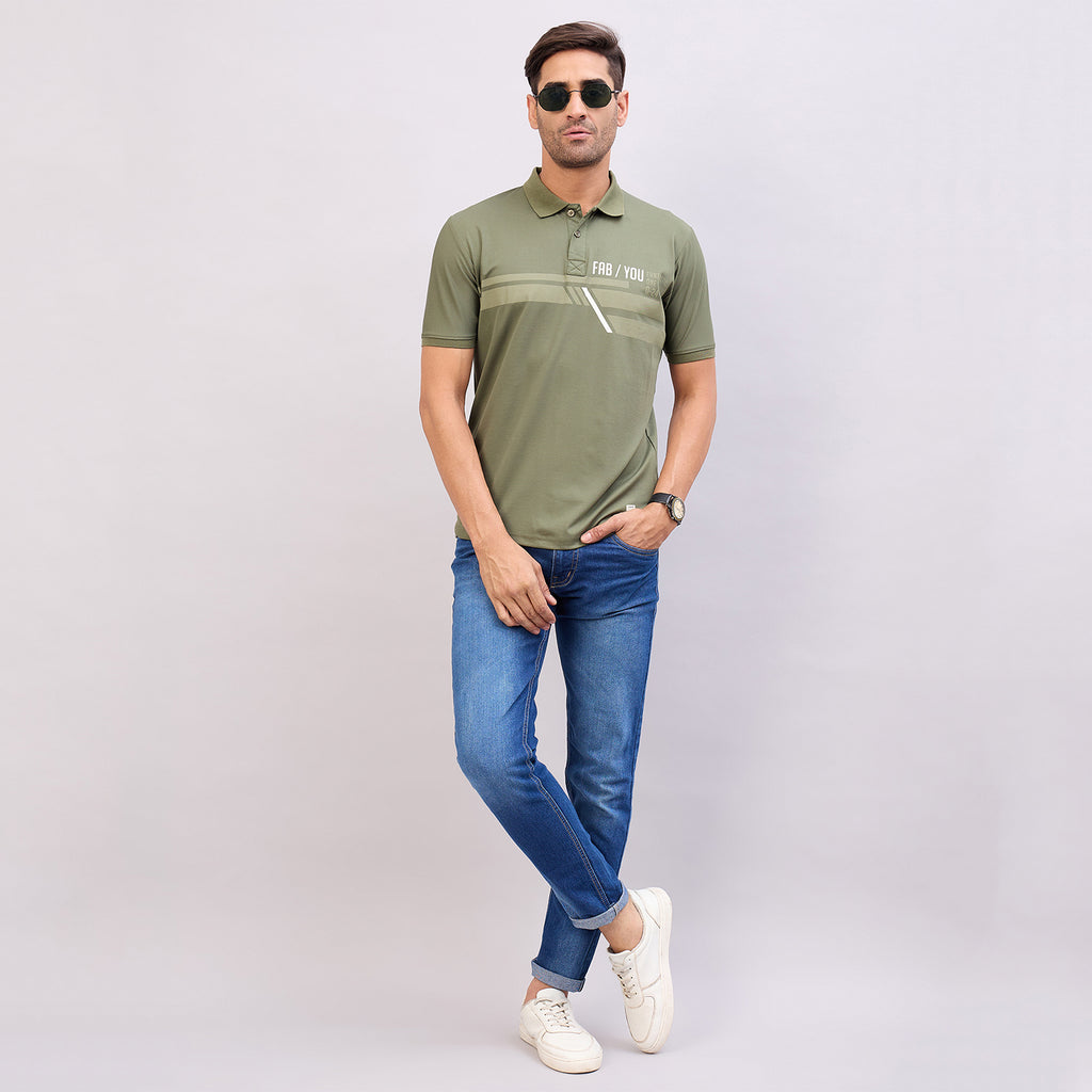 Duke Urban Men Half Sleeve Cotton Polo Tshirt (ON3048)