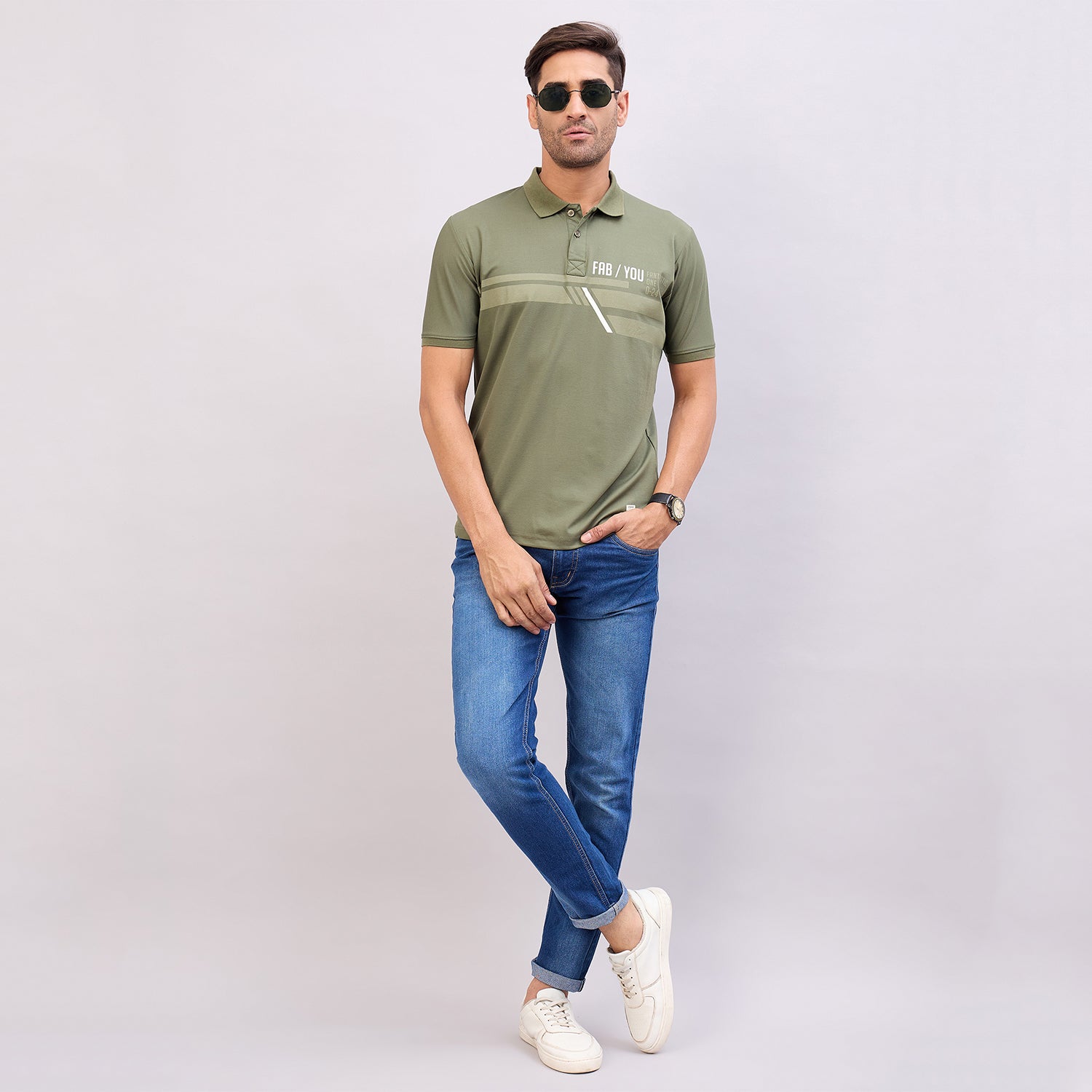 Duke Urban Men Half Sleeve Cotton Polo Tshirt (ON3048)