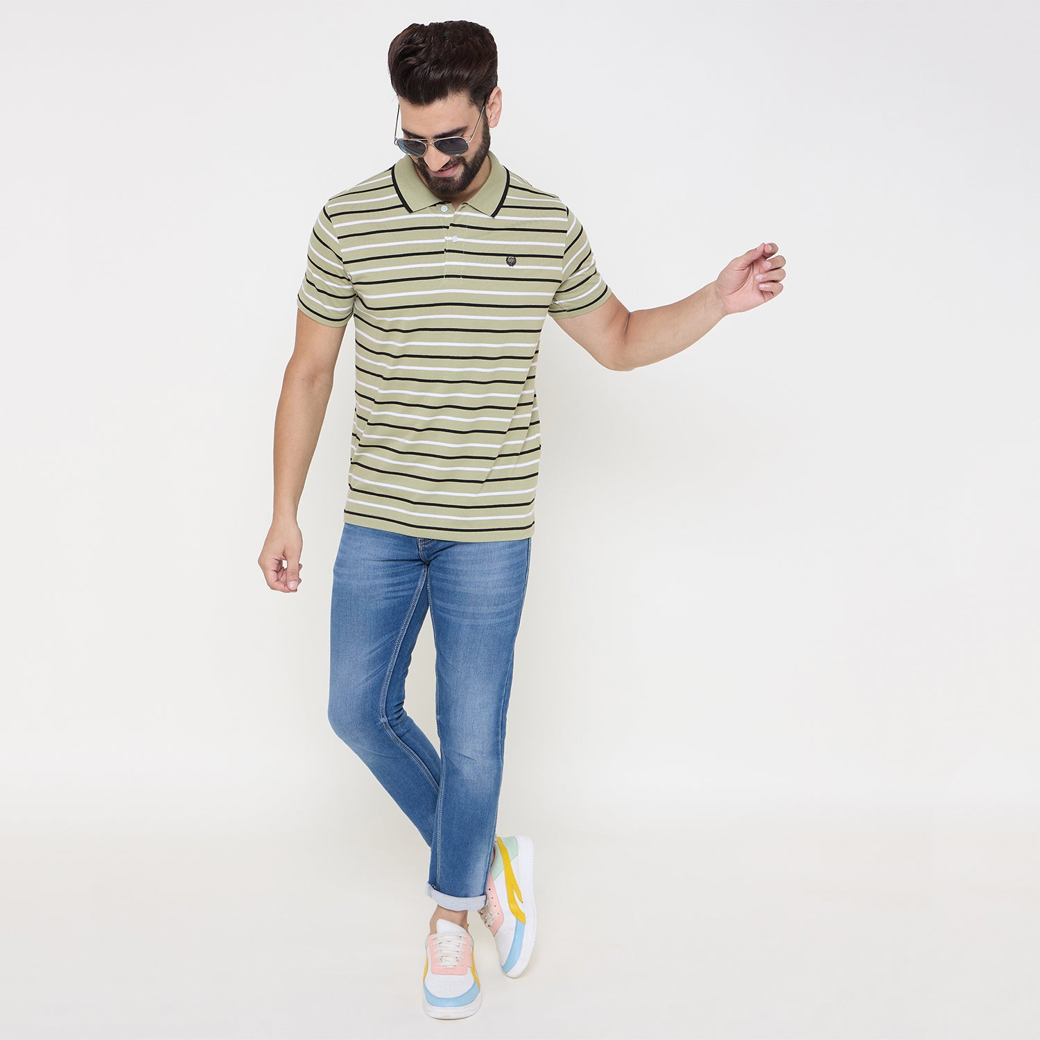 Duke Urban Men Half Sleeve Cotton Tshirt (MLF1155)