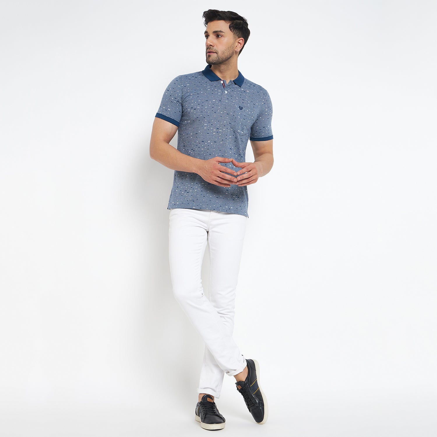 Duke Stardust Men Half Sleeve Cotton T-shirt (LF7041)