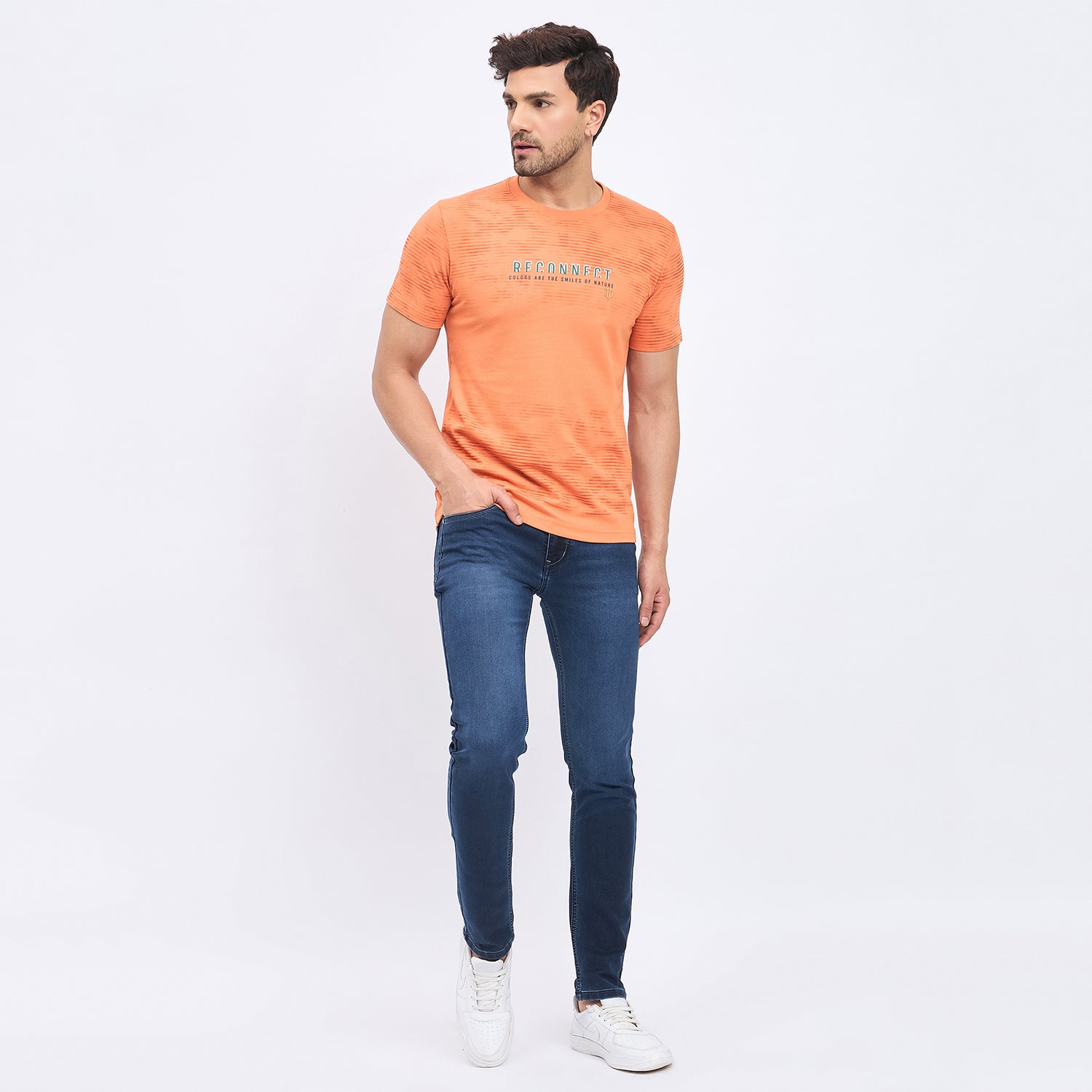 Duke Urban Men Half Sleeve Cotton T-shirt (ONLF259)