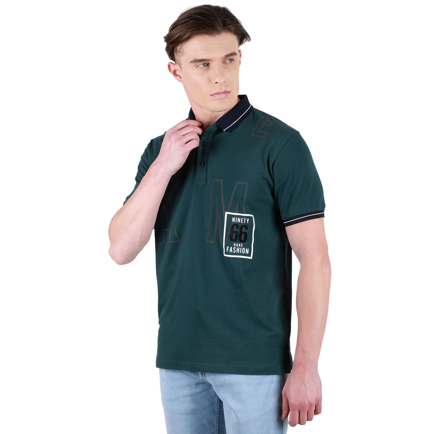 Duke Stardust Men Half Sleeve Cotton Tshirt (4222)