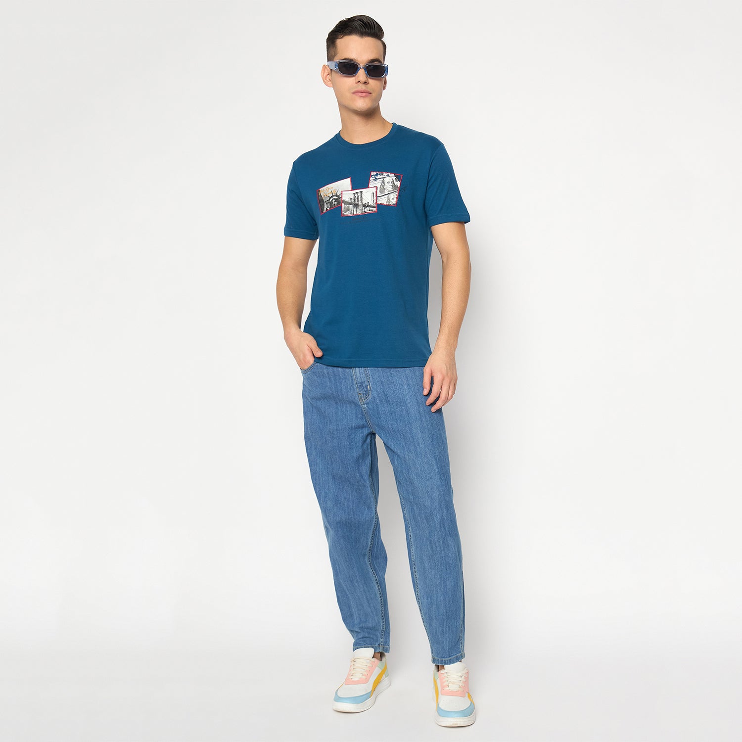 Duke Urban Men Half Sleeve Cotton T-shirt (ONLF301)