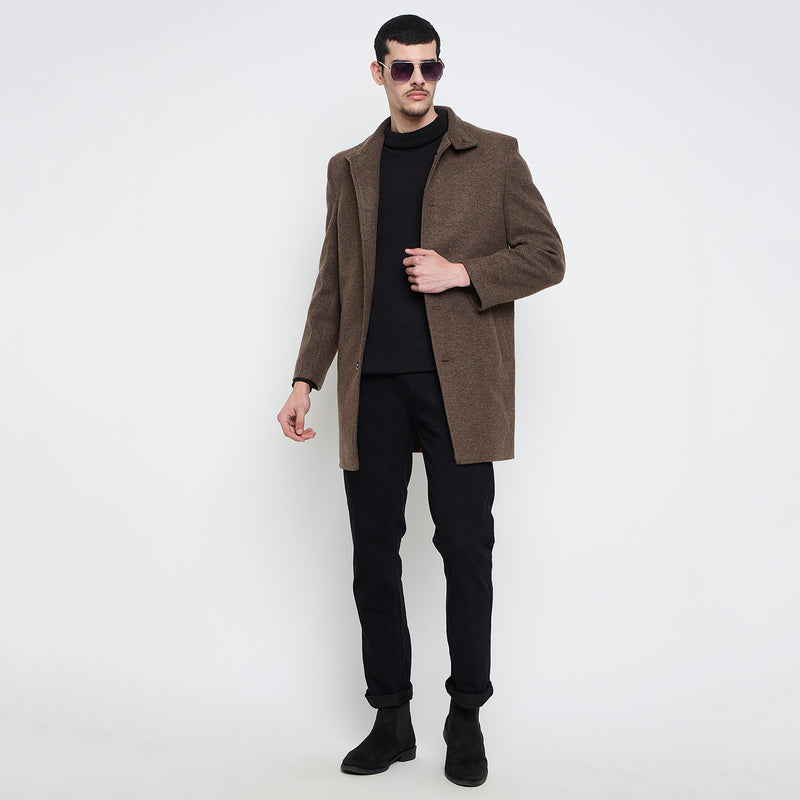 Duke Urban Men Full Sleeve Long Coat (SDZ3160C)