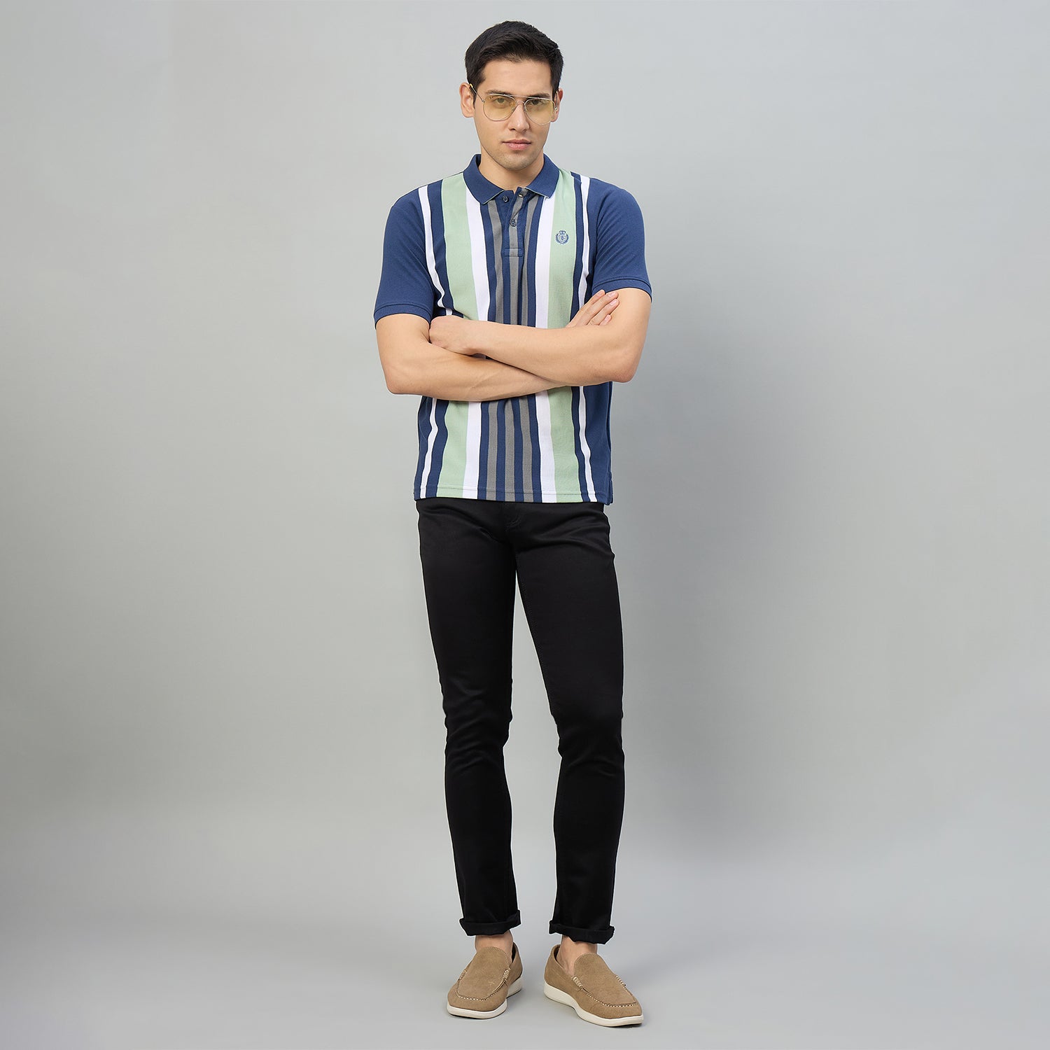 Duke Men Narrow Fit Stretchable Jeans (SDD9234N)