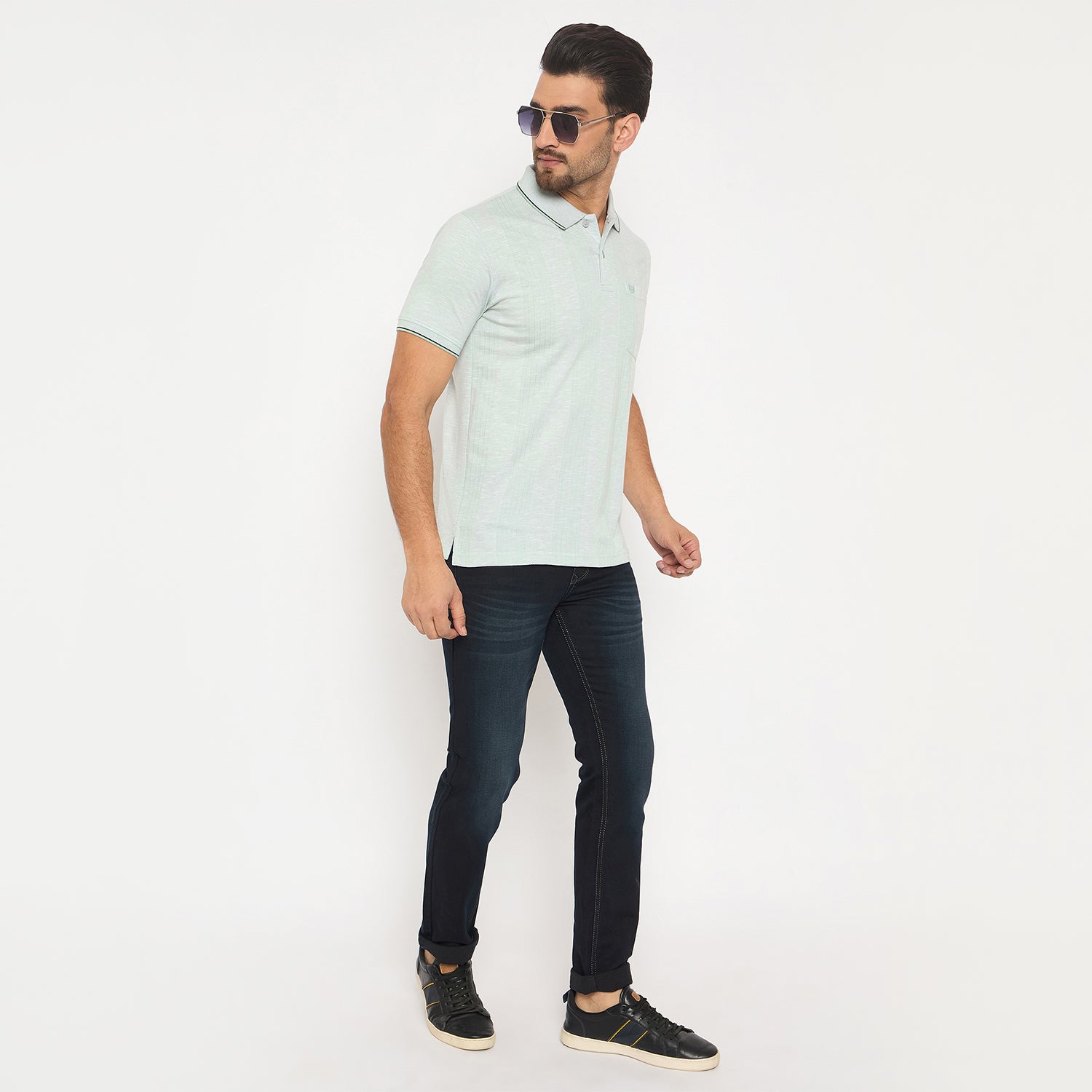 Duke Urban Men Half Sleeve Cotton Tshirt (LF7352)