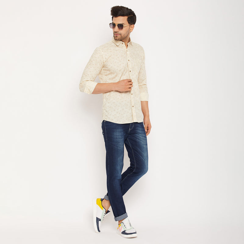 Duke Urban Men Full Sleeve Cotton Shirt (SDO8PRSB)