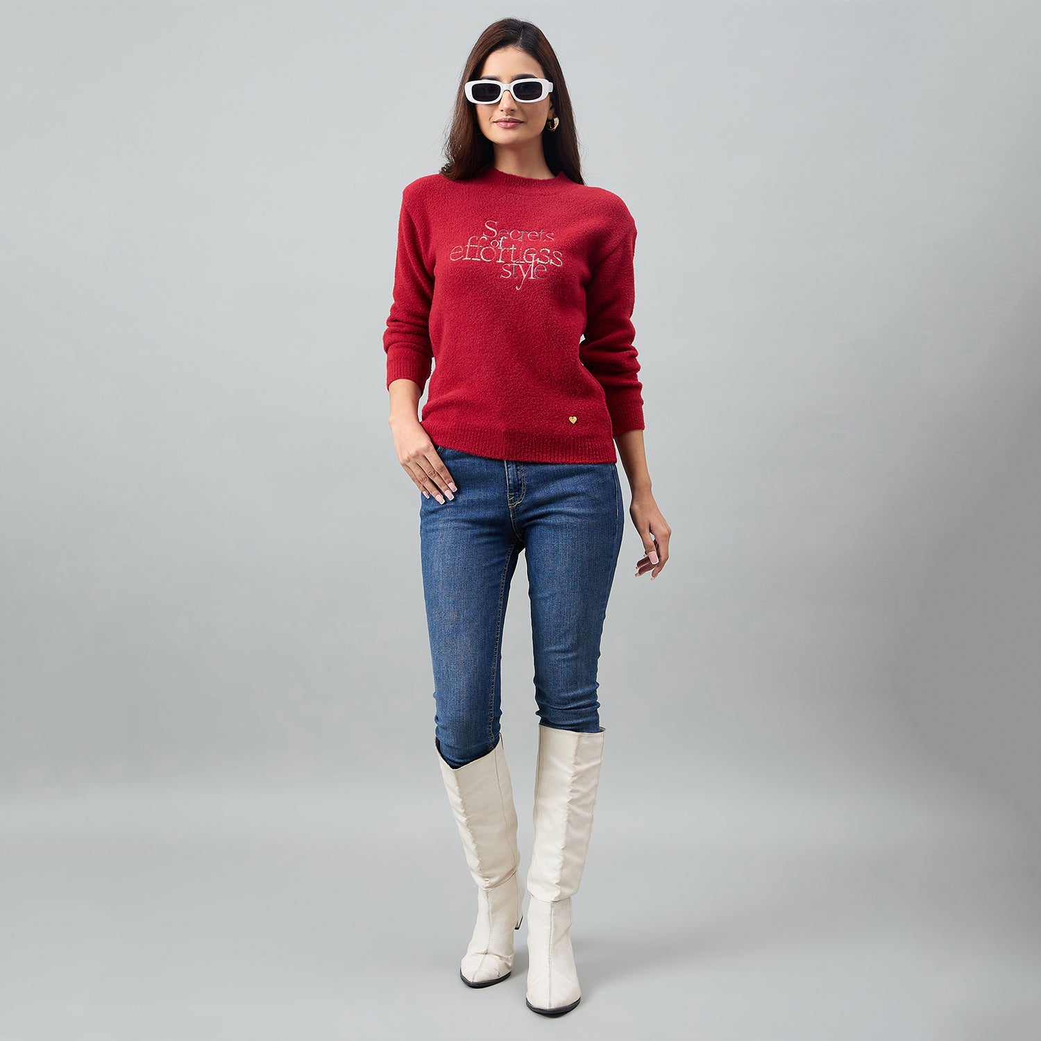 Duke Urban Women Full Sleeve RoundNeck Pullover (SDS1408)