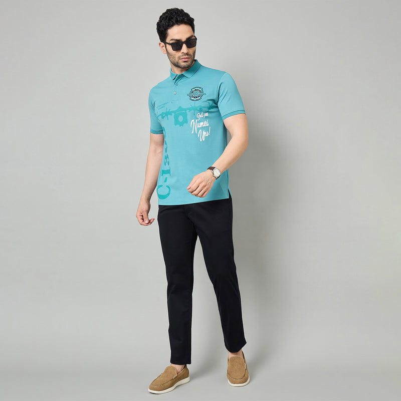 Duke Urban Men Half Sleeve Cotton Tshirt (LF7638)