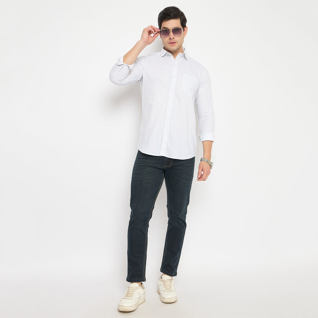 Duke Urban Men Full Sleeve Cotton Shirt (SDO8PRBA)