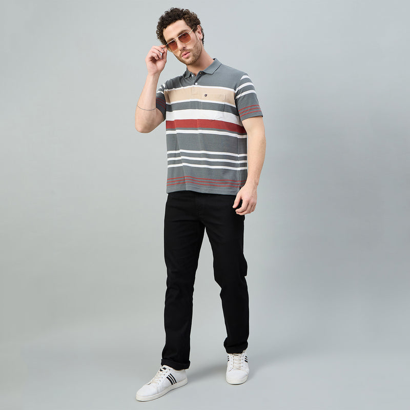 Duke Urban Men Regular Fit Polo Tshirt (MLF1163)