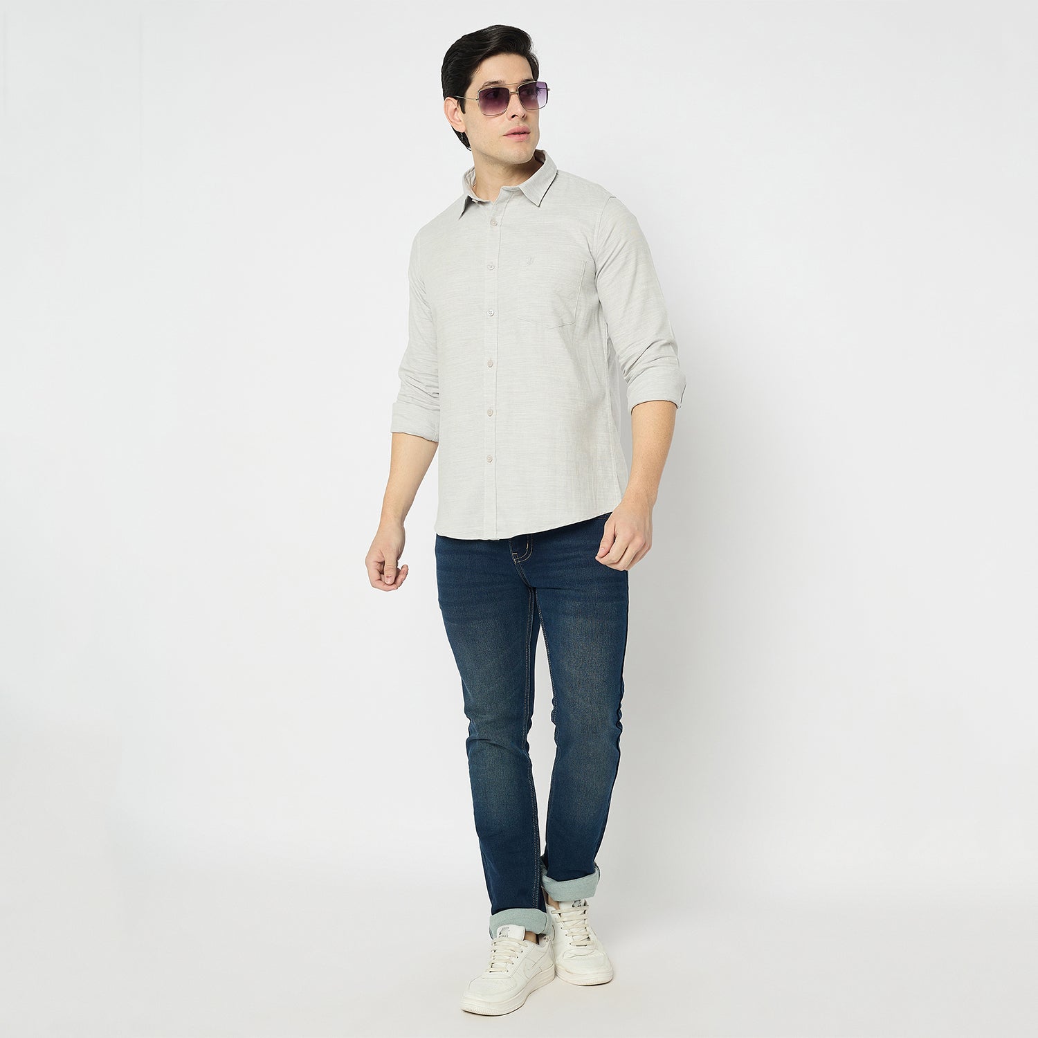 Duke Urban Men Full Sleeve Cotton Shirt (SDO7PLI)