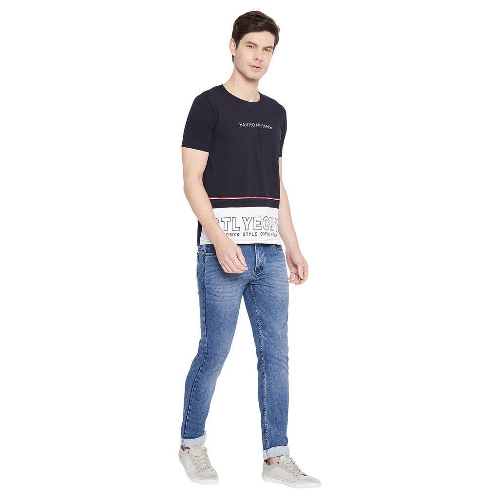 Duke Urban Men Cotton Blend Half Sleeve T.Shirt (LF5007)
