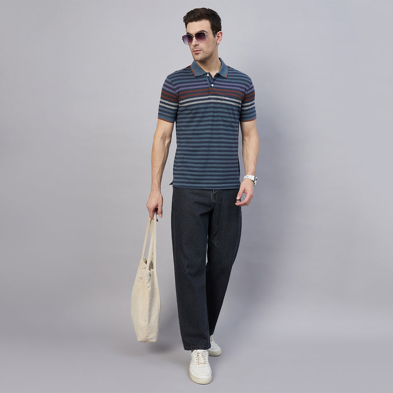 Duke Urban Men Half Sleeve Cotton Polo Tshirt (ON2121)