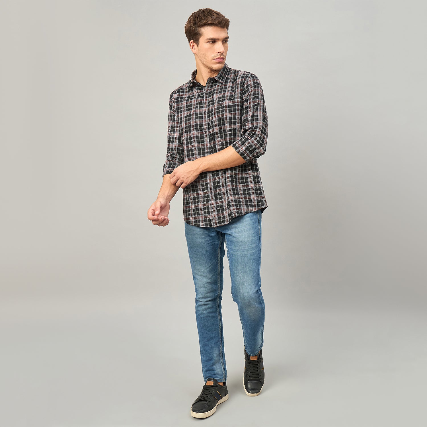 Duke Urban Men Full Sleeve Cotton Shirt (SDO7CKAK)