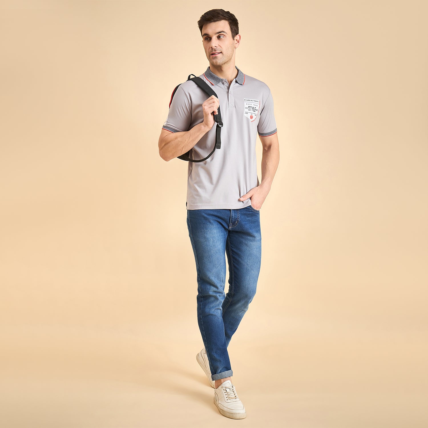 Duke Urban Men Half Sleeve Cotton Polo Tshirt (ON3051)