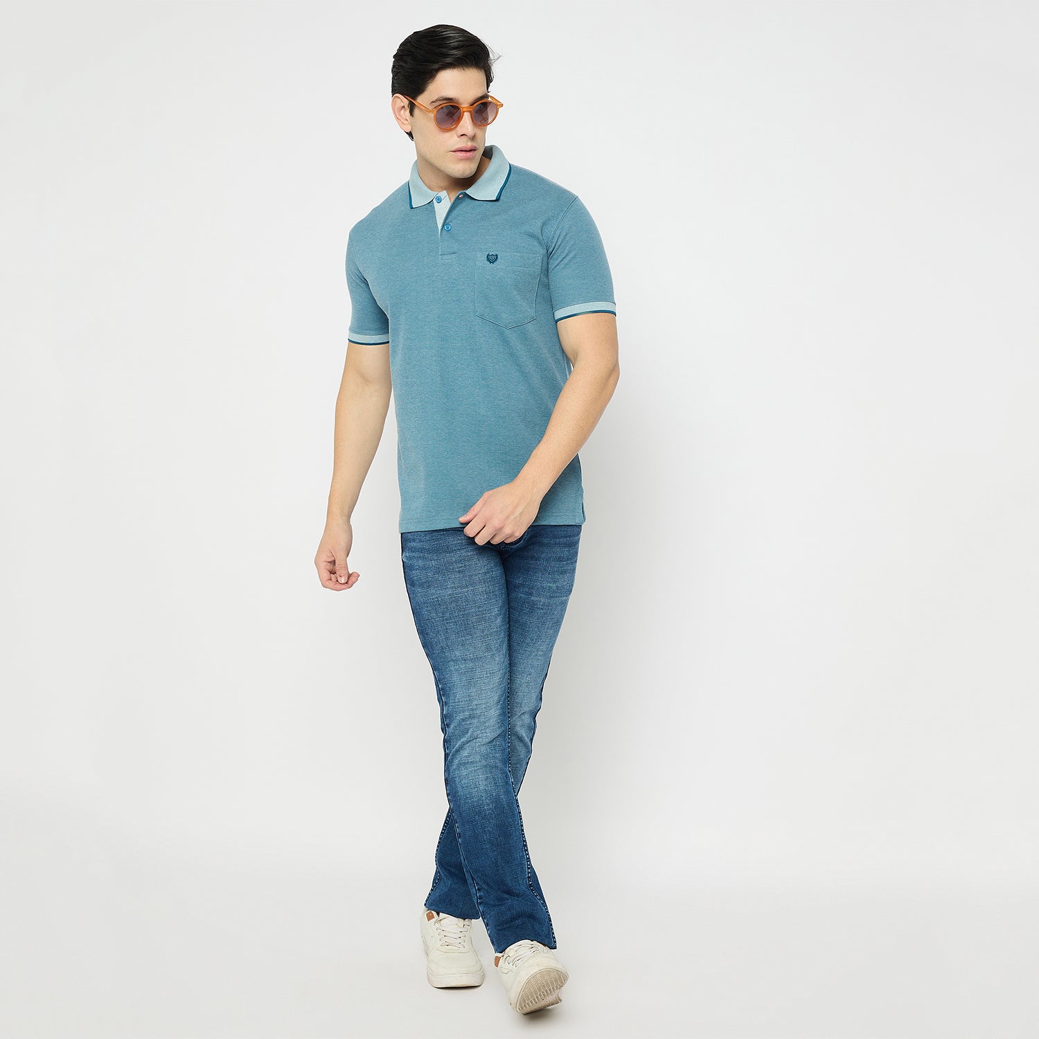 Duke Urban Men Half Sleeve Cotton Collared Tshirt (MSD67)