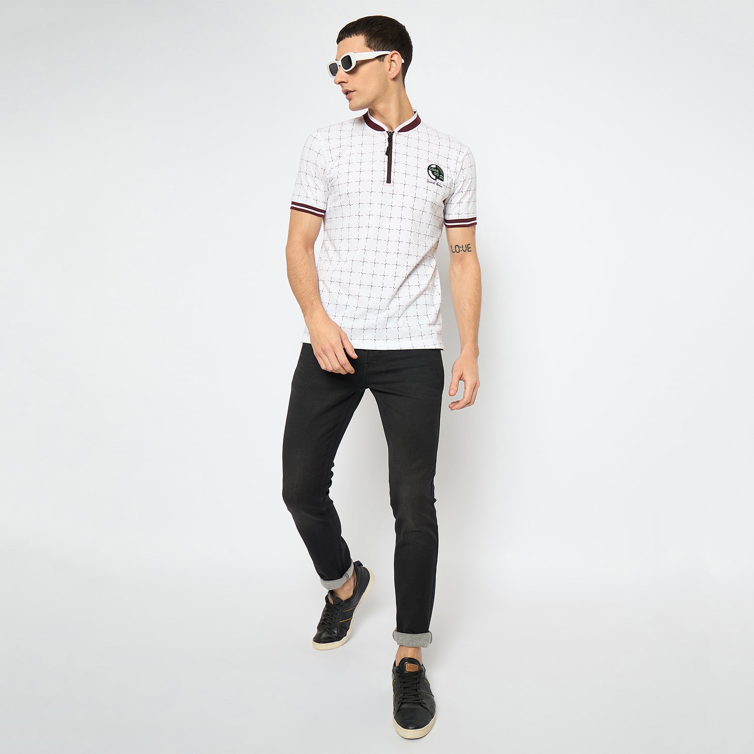 Duke Urban Men Half Sleeve Cotton Tshirt (LF7152)