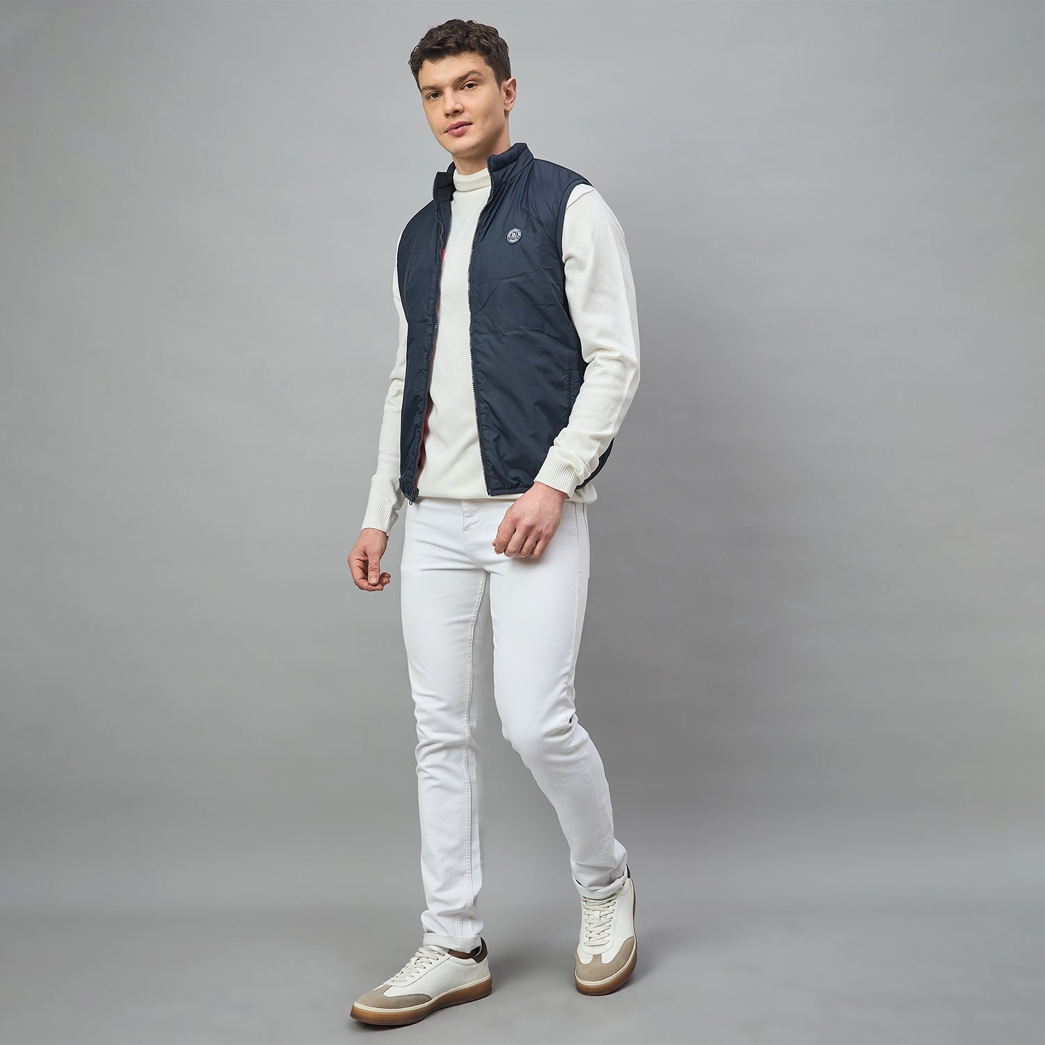 Duke Urban Men Sleeveless Slim Fit Reverisble Jacket (SDZ4092)