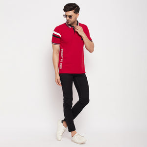 Duke Stardust Men Polo Neck Half Sleeve Cotton T-shirt (LF5892)