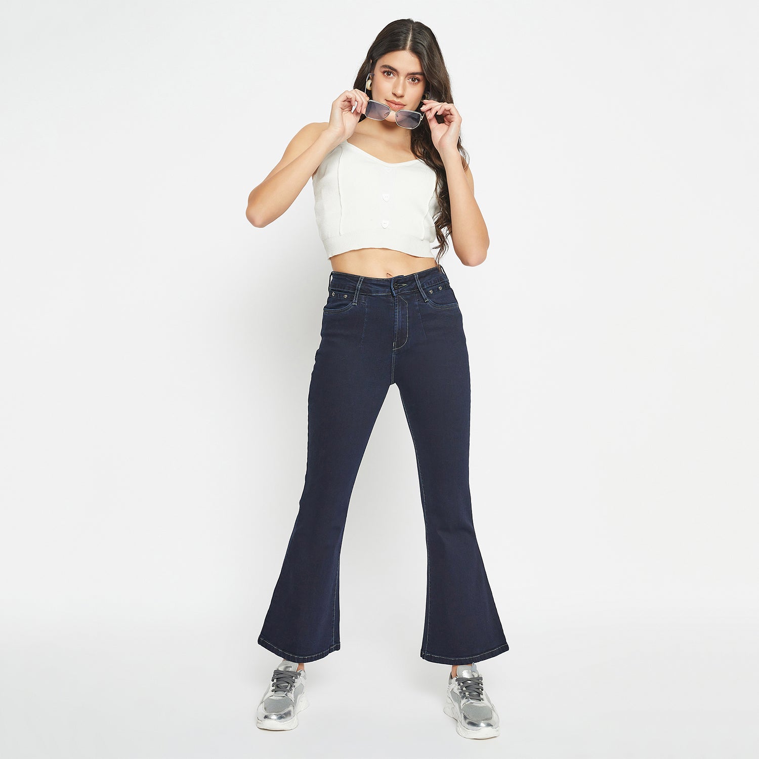 Duke Urban Women Boot Cut Stretchable Jeans (SDD6740)