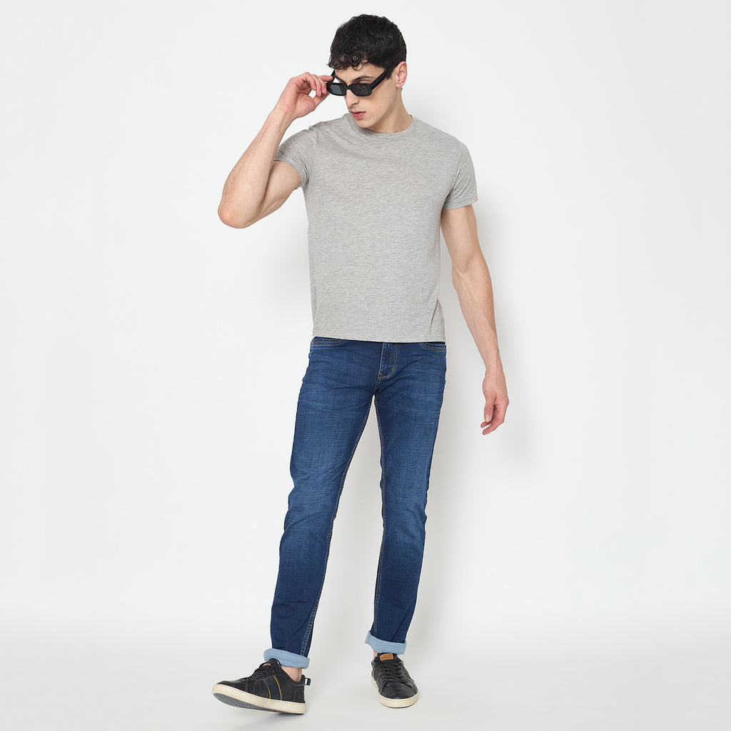 Duke Urban Men Narrow Bottom Stretchable Jeans (SDD5735N)