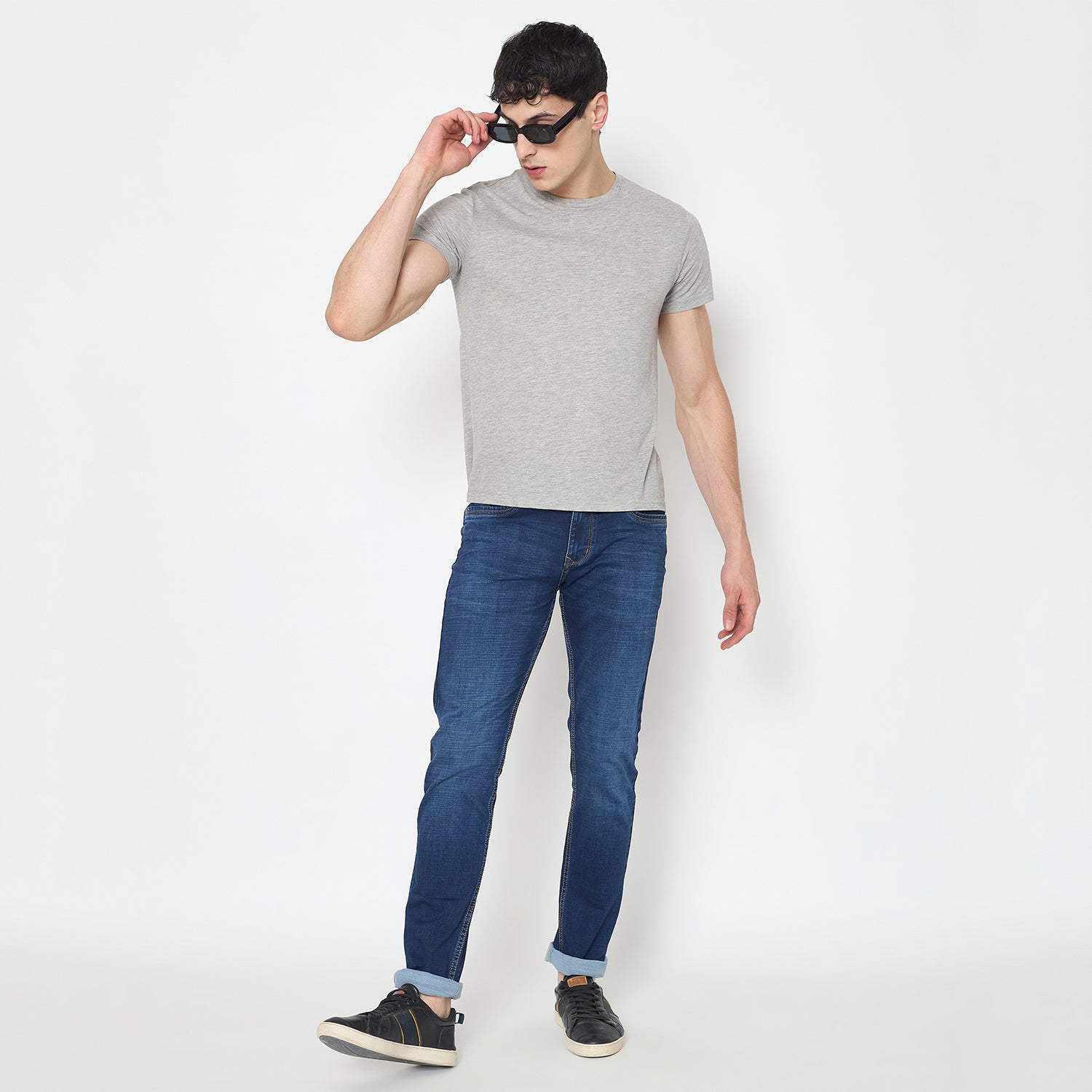 Duke Urban Men Narrow Bottom Stretchable Jeans (SDD5735N)
