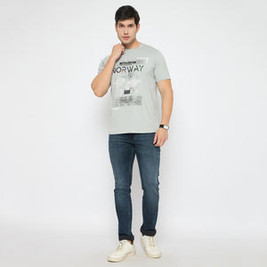 Duke Men Half Sleeve Cotton Tshirt (LF7436)