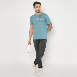 Duke Men Half Sleeve Cotton Tshirt (LF7421)