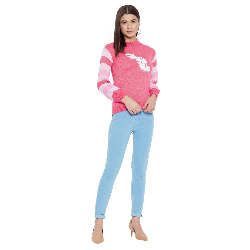 Duke Urban Women Full Sleeve Round Neck Pullover (SDS929)