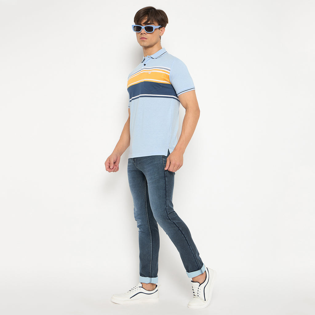 Duke Urban Men Half Sleeve Cotton T-shirt (LF5884)