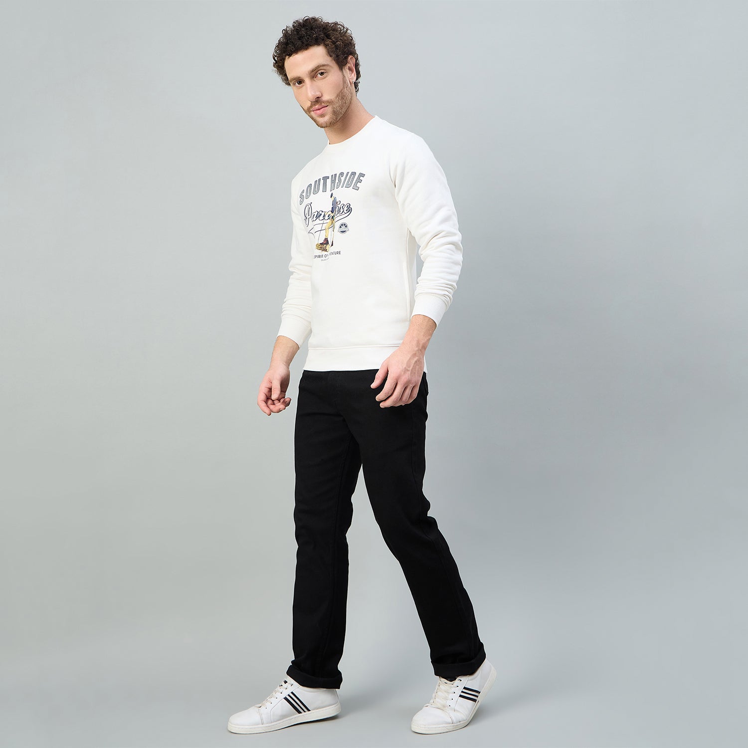 Duke Urban Men Comfort Fit Designer Jeans (MSD5913C)