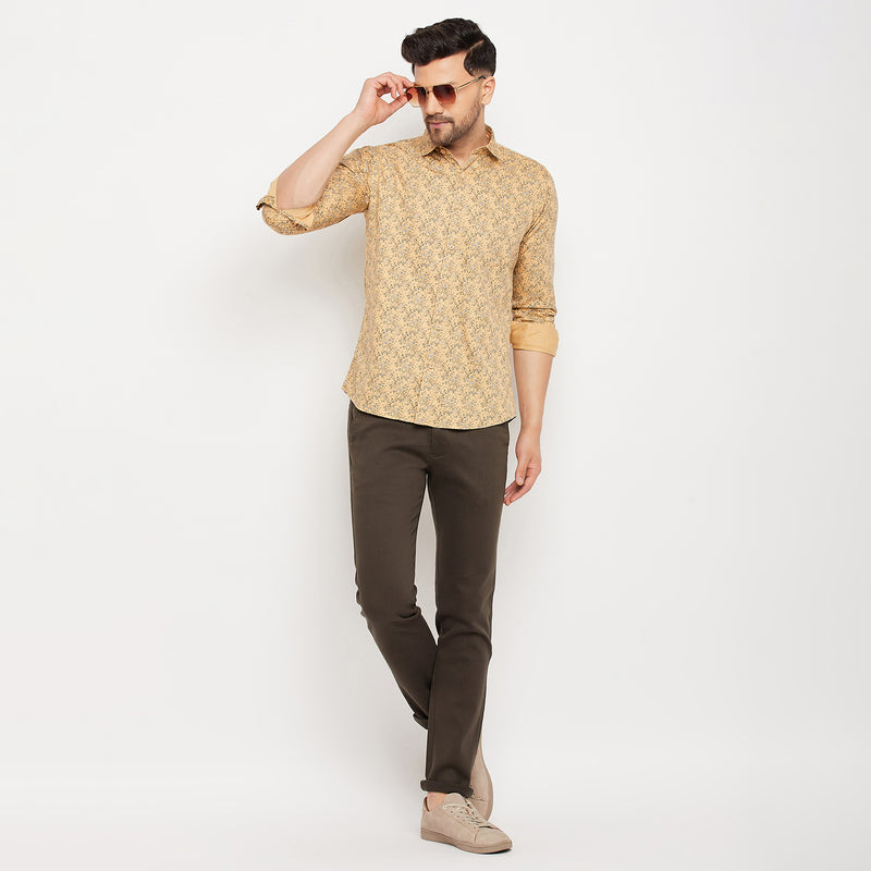 Duke Urban Men Full Sleeve Cotton Shirt (SDO8PRSQ)