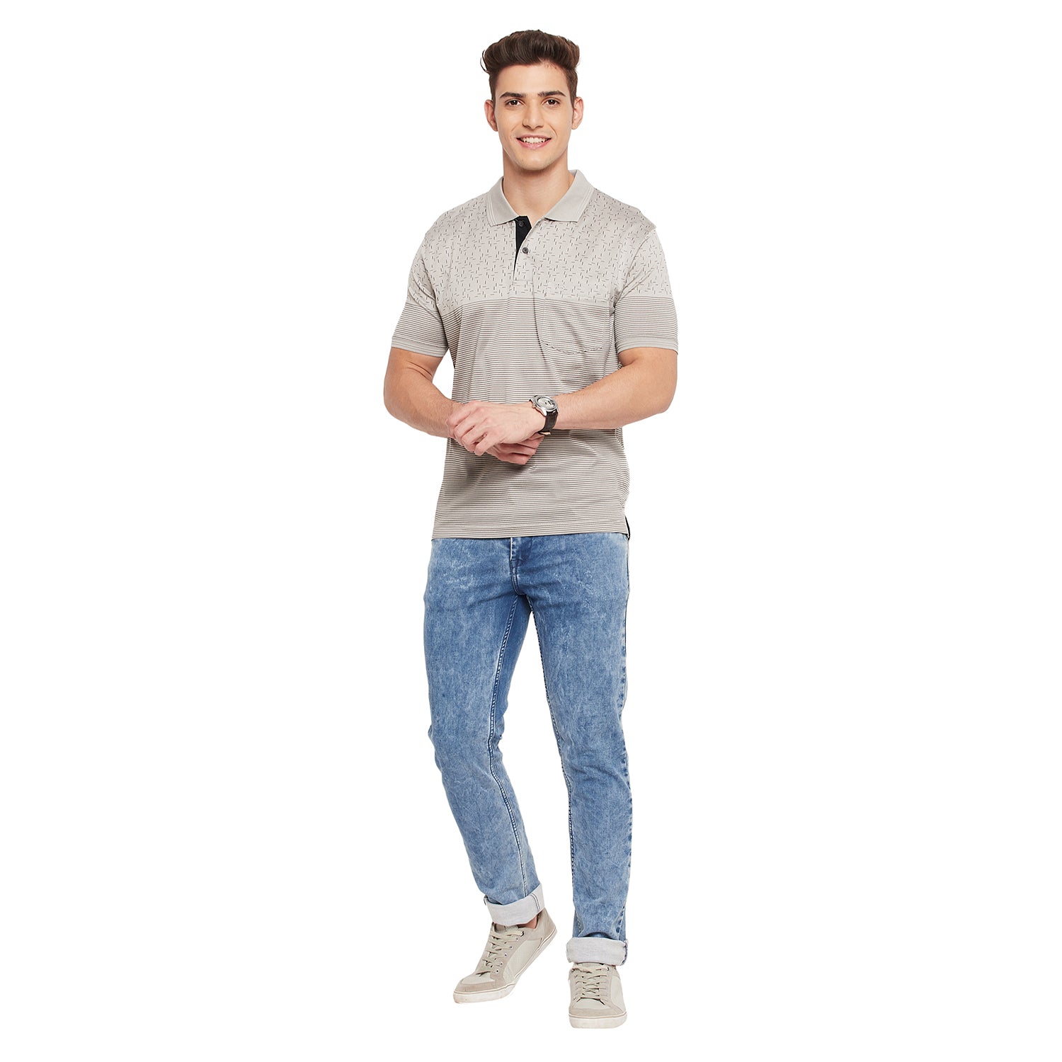 Duke Urban Men Half Sleeve T-Shirt (LQ4442)