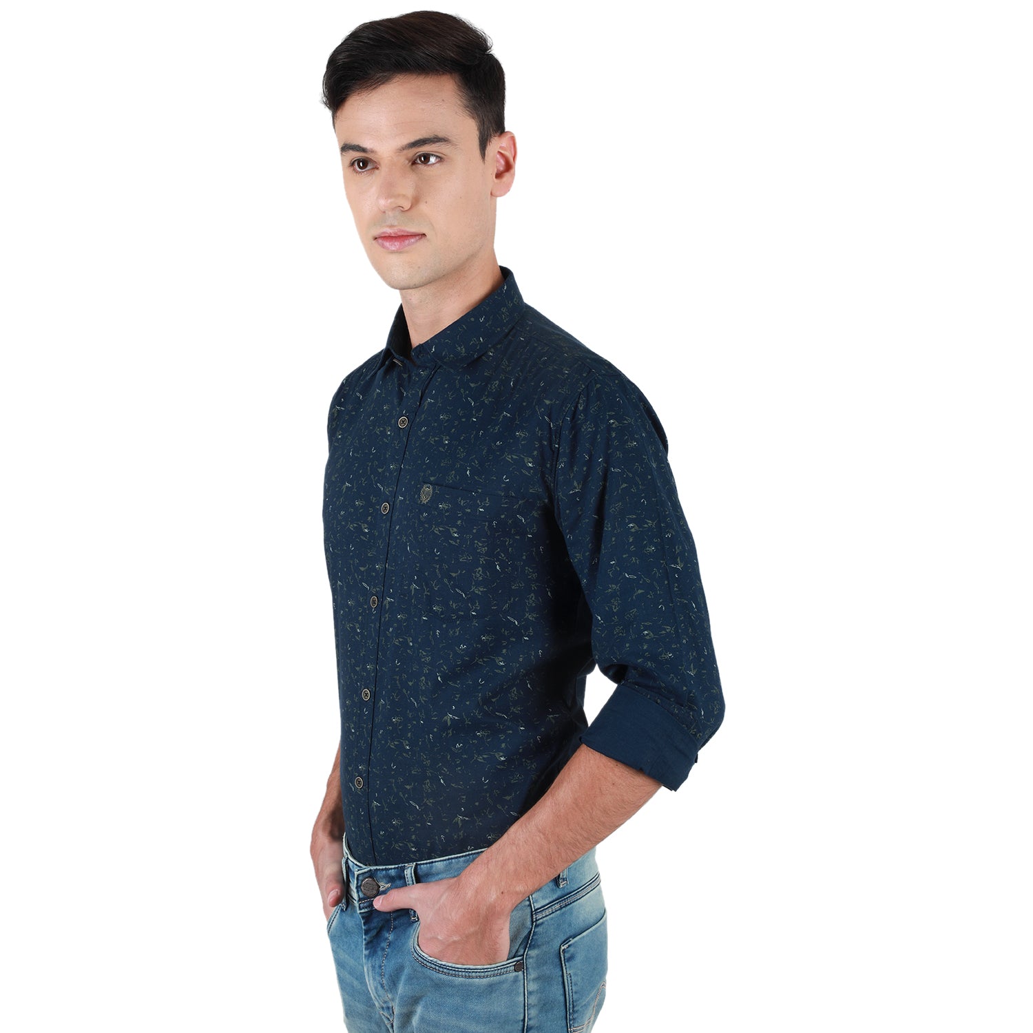 Duke Urban Men Full Sleeve Cotton Shirt (SDO6PRTF)