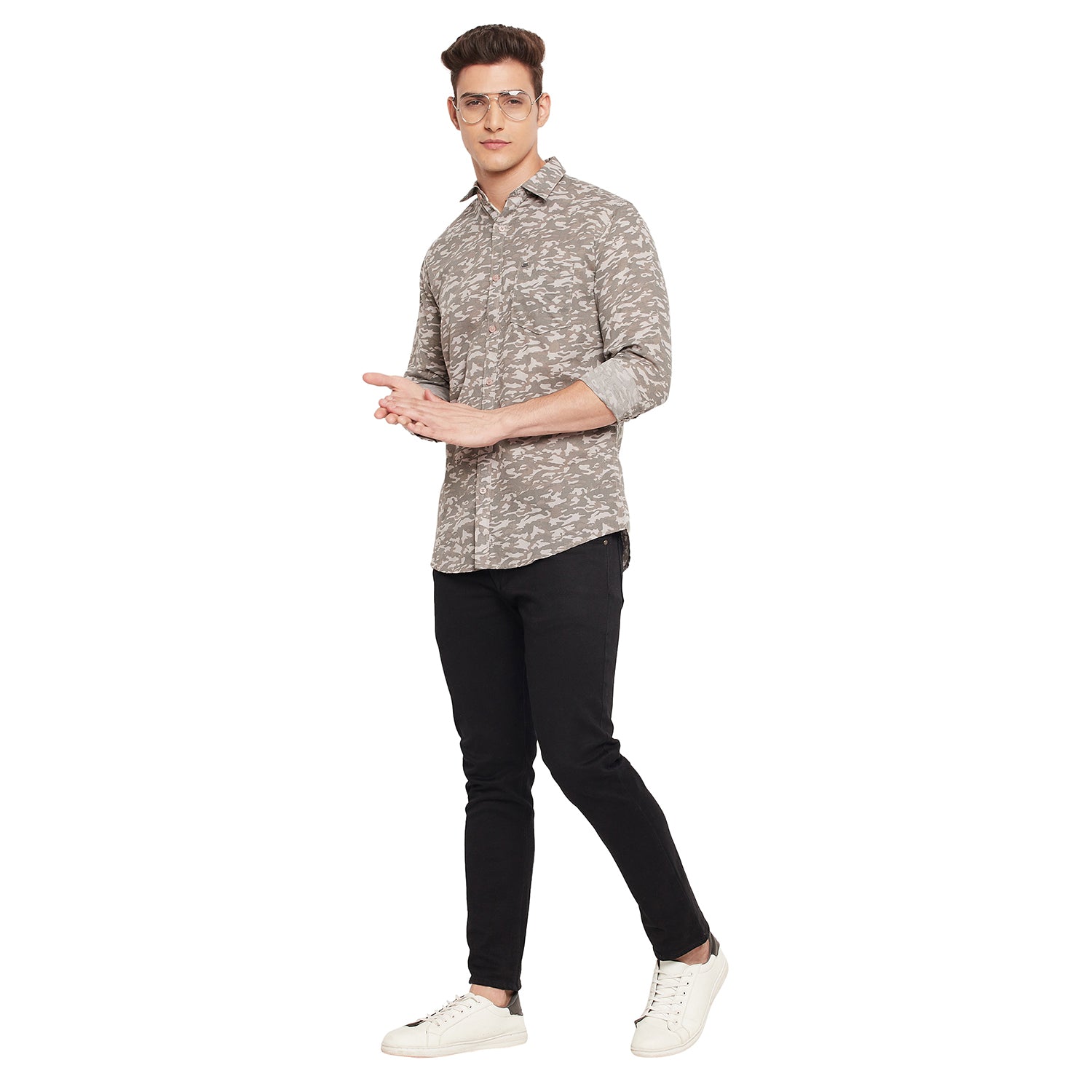 Duke Urban Men Full Sleeve Cotton Shirt (SDO8788)