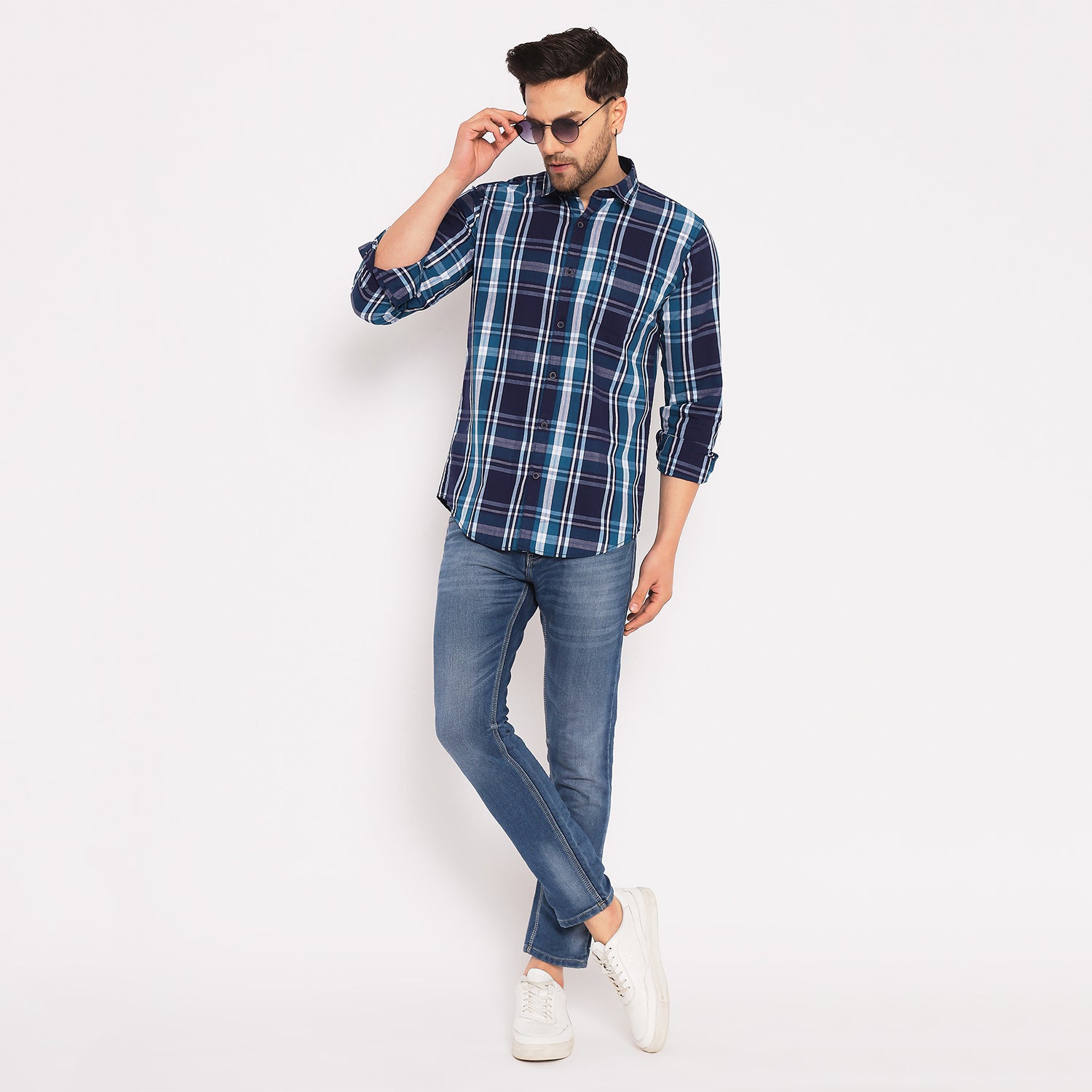 Duke Urban Men Full Sleeve Cotton Shirt (SD5CKR)
